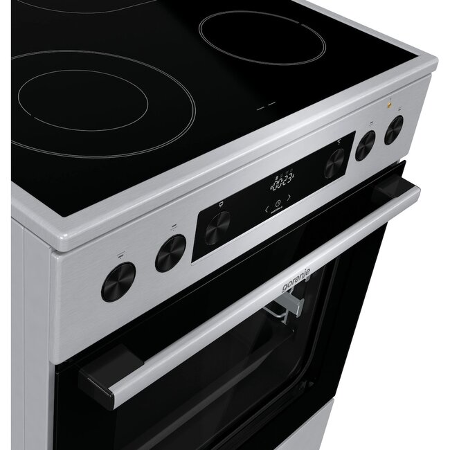 Gorenje GECS6C70XPA | Keramisch fornuis | 60 cm | RVS