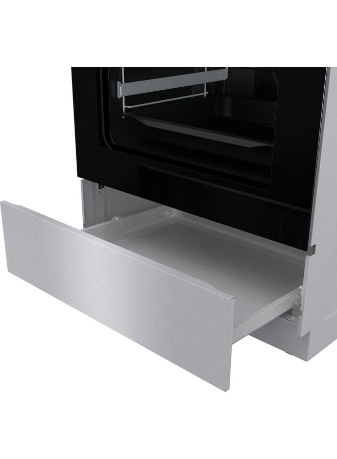 Gorenje GECS6C70XPA | Keramisch fornuis | 60 cm | RVS