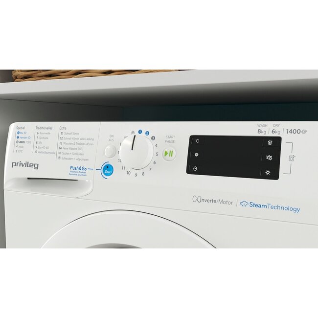 Privileg ( Bauknecht ) Privileg PWWTV X 86140 C | Wasdroogcombinatie | 8- 6 kg