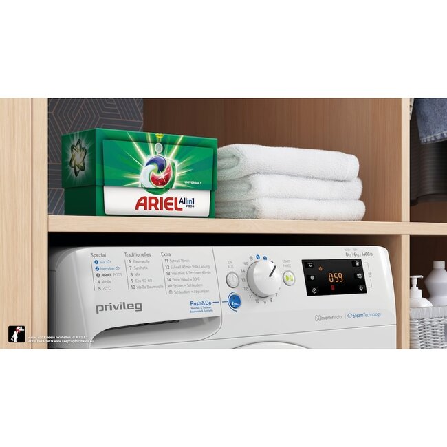Privileg ( Bauknecht ) Privileg PWWTV X 86140 C | Wasdroogcombinatie | 8- 6 kg