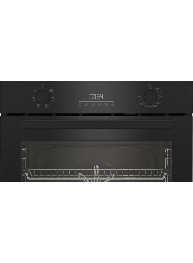 Beko BBIE17300B | inbouw oven | 60 cm | Zwart