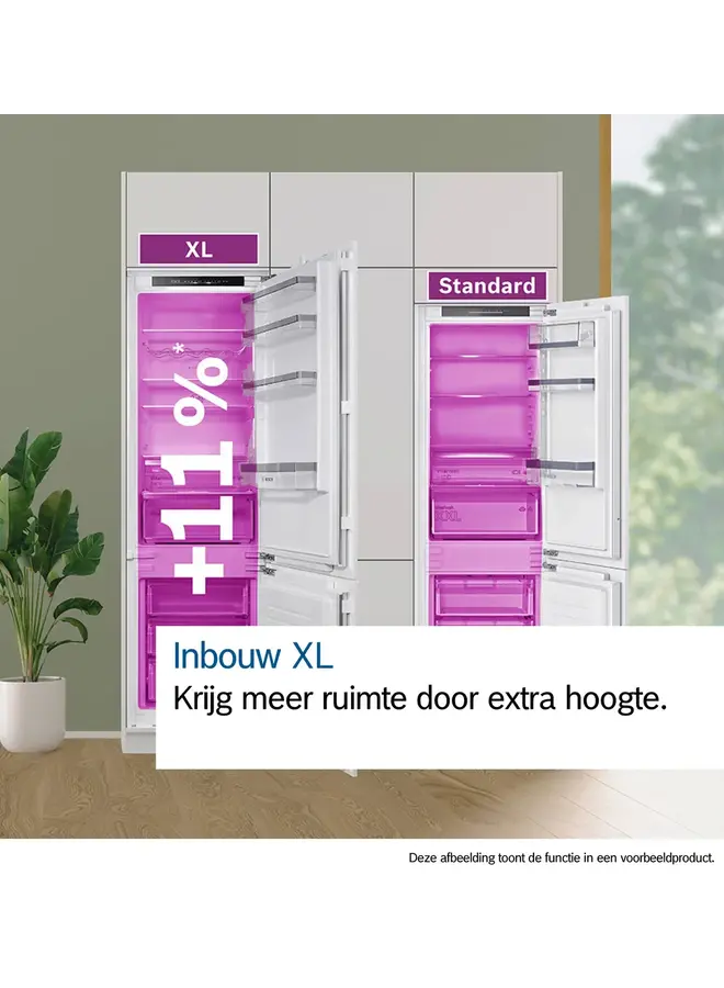 Bosch KIN96VFD0 | inbouw koelvriescombinatie | Deur op Deur | NoFrost