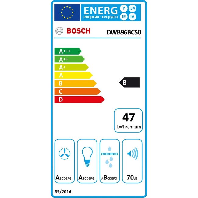 Bosch DWB96BC50 | Afzuigkap |  90 cm