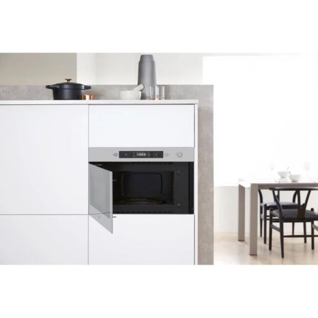 Whirlpool AMW 423/IX | Inbouw magnetron | Solo  | Nis 38 cm