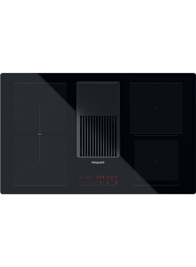 PVH 92 B K/F KIT | Inductie kookplaat met afzuiging | 83 cm