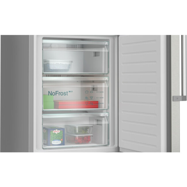 Siemens KG39NAIAU |  Koelvriescombinatie | RVS | NoFrost