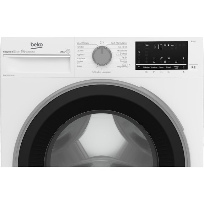 Beko B3WFU58415W1 | Wasmachine | 8 kg | StainExpert