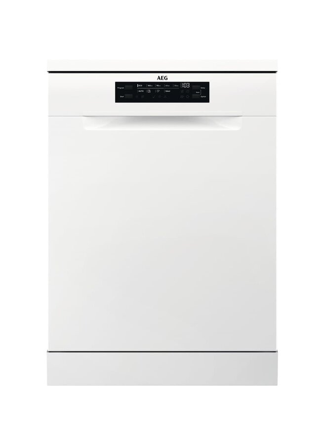 AEG FFB7676APW | Vrijstaande vaatwasser | Wit | AirDry