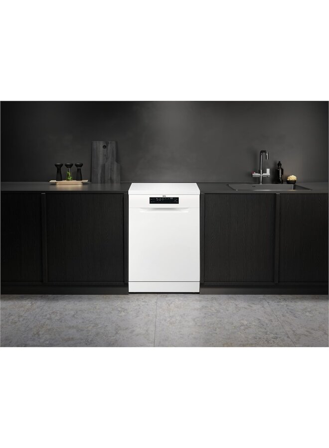 AEG FFB7676APW | Vrijstaande vaatwasser | Wit | AirDry