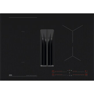 AEG XUB6845AS | Inductie kookplaat met afzuiging 80 cm | SaphirMatt AEG XUB6845AS | Inductie kookplaat met afzuiging 80 cm | SaphirMatt