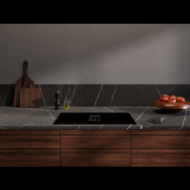 Electrolux ( AEG ) Electrolux KCC73443CK | Inductie kookplaat met afzuiging | 70 cm
