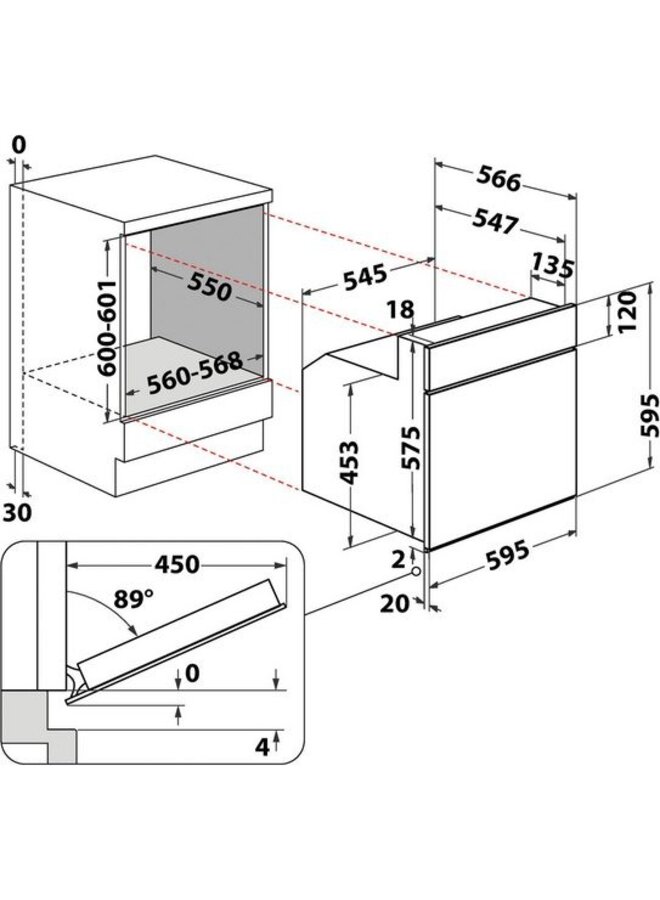 Privileg PVO 505 IN | Inbouw oven set | Inbouw fornuis