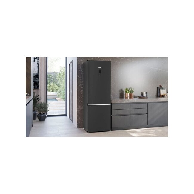 Siemens KG49NAXCF koelvriescombinatie zwart 70 cm