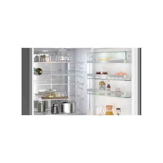 Siemens KG49NAXCF koelvriescombinatie zwart 70 cm