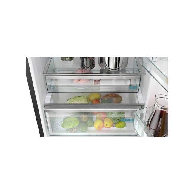 Siemens KG49NAXCF koelvriescombinatie zwart 70 cm