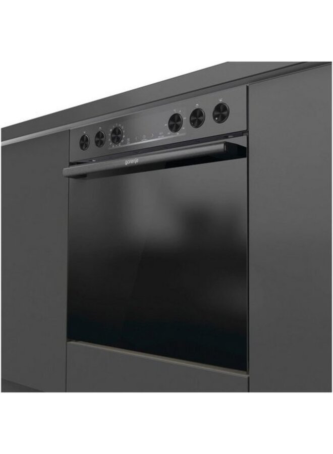 Gorenje Pacific Induction | Inbouw oven set | Inbouw fornuis | Zwart