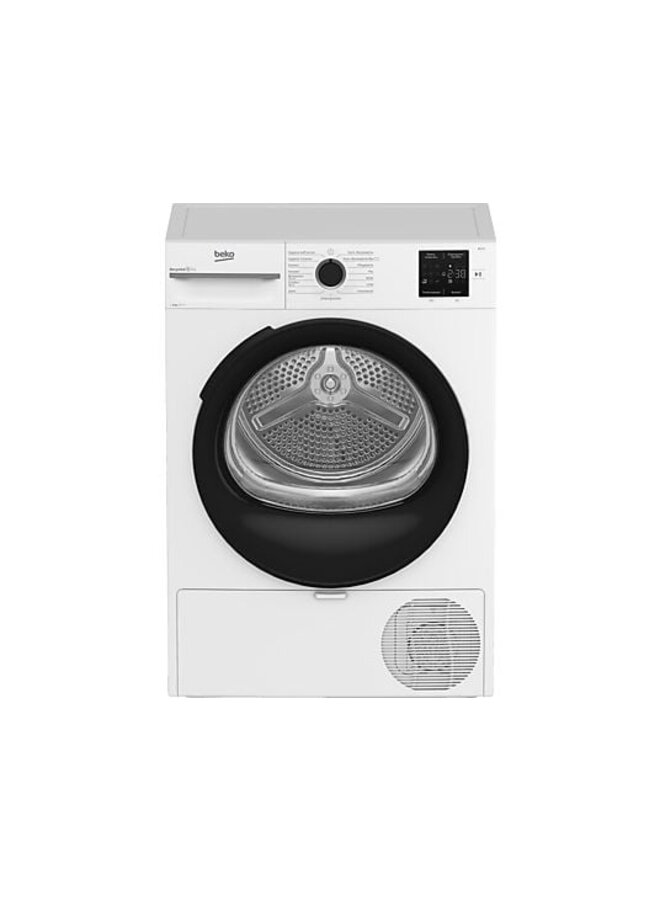 BM3T38249W | Warmtepompdroger | 8 kg | C Label