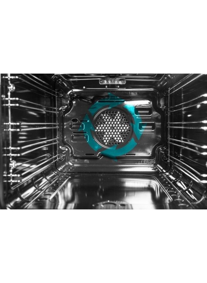 Wiggo WO-E639R (BB) | Gasfornuis | Zwart | 60 cm