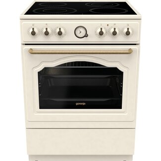 Gorenje GECS6B70CL | Keramisch fornuis | Retro Beige Gorenje GECS6B70CL | Keramisch fornuis | Retro Beige