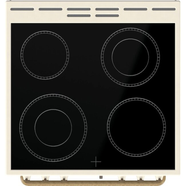 Gorenje GECS6B70CL | Keramisch fornuis | Retro Beige