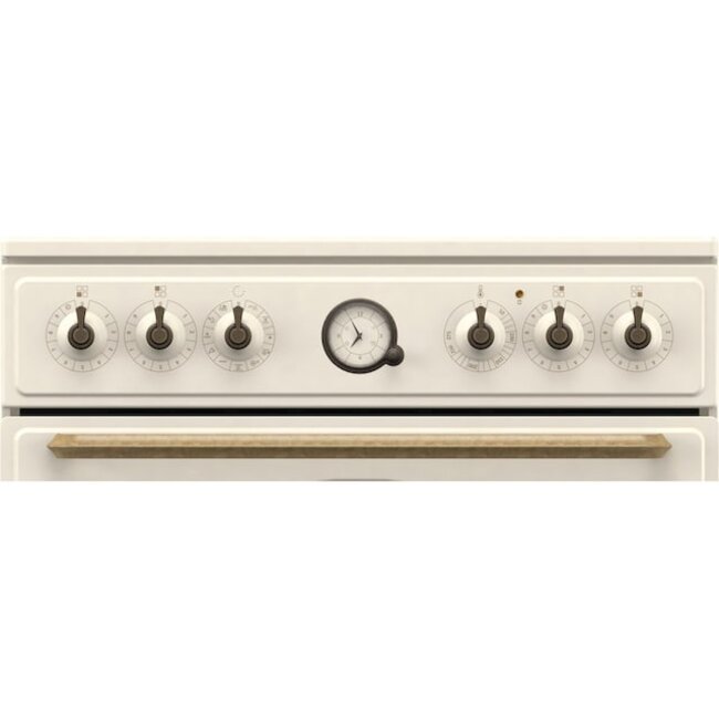 Gorenje GECS6B70CL | Keramisch fornuis | Retro Beige