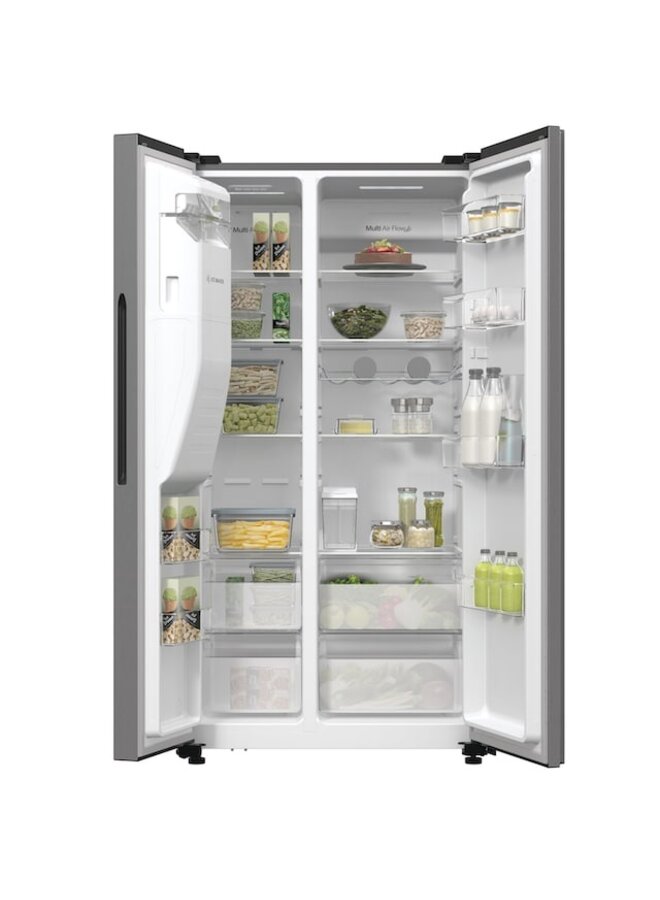 Hisense RSIM535ACE | Amerikaanse koelkast | RVS