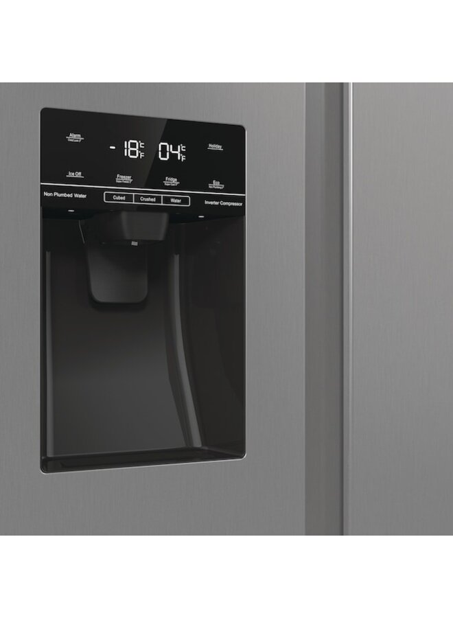 Hisense RSIM535ACE | Amerikaanse koelkast | RVS