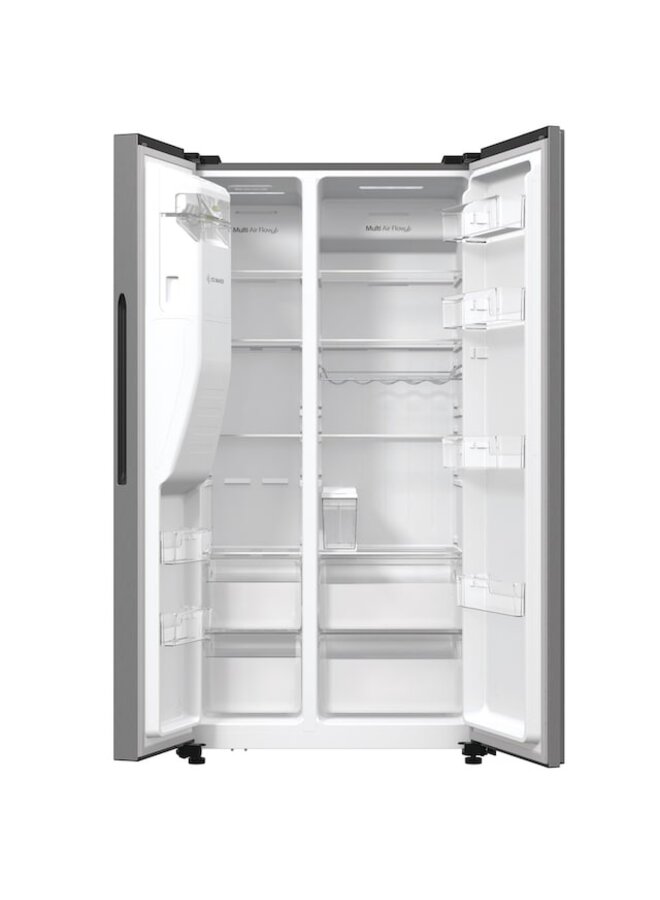 Hisense RSIM535ACE | Amerikaanse koelkast | RVS