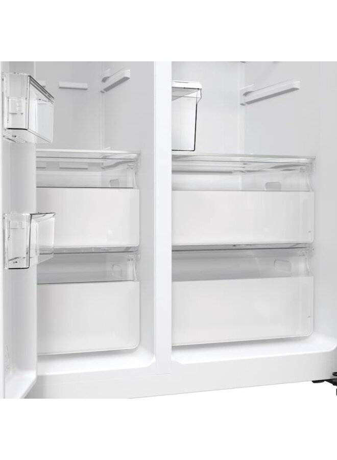 Hisense RSIM535ACE | Amerikaanse koelkast | RVS