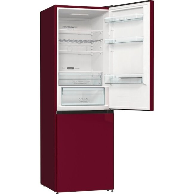 Gorenje NK79C0DR | Koelvriescombinatie | Bordeaux Rood