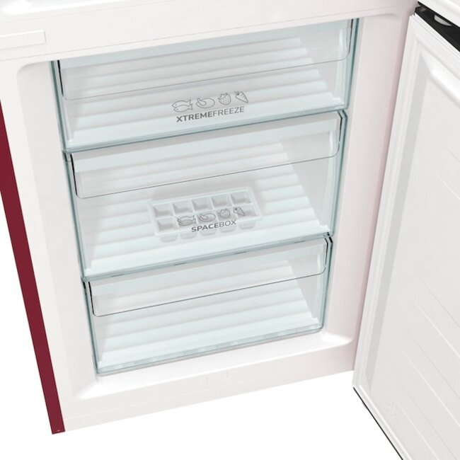 Gorenje NK79C0DR | Koelvriescombinatie | Bordeaux Rood