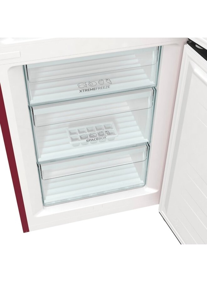 Gorenje NK79C0DR | Koelvriescombinatie | Bordeaux Rood