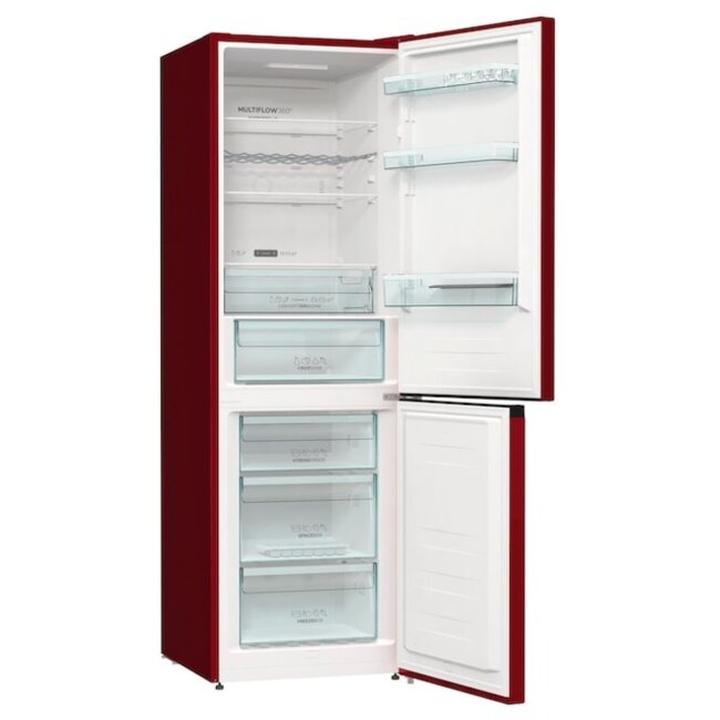 Gorenje NK79C0DR | Koelvriescombinatie | Bordeaux Rood