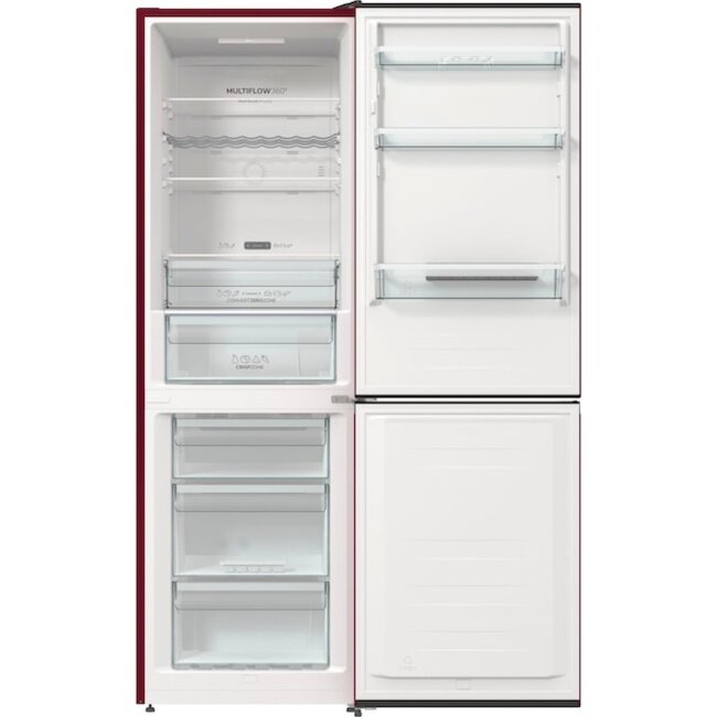 Gorenje NK79C0DR | Koelvriescombinatie | Bordeaux Rood