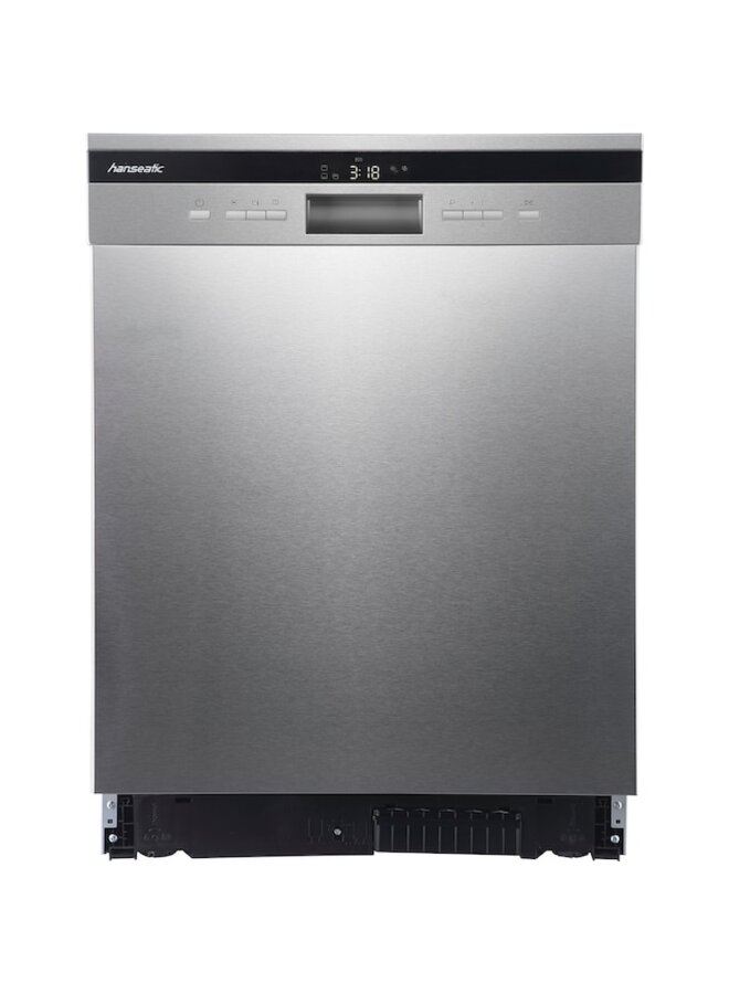 Hanseatic HGU6082C14T7735EI | onderbouw vaatwasser | RVS
