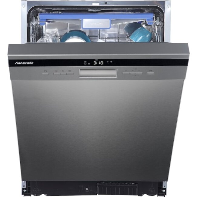 Hanseatic HGU6082C14T7735EI | onderbouw vaatwasser | RVS