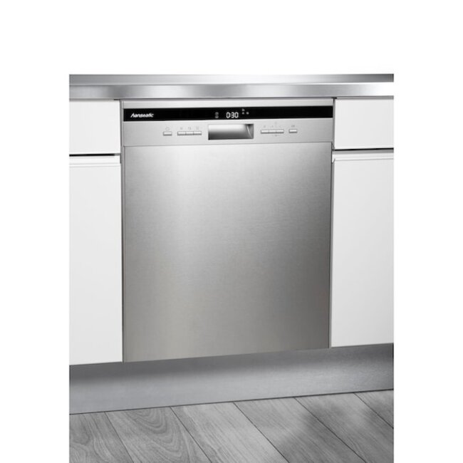 Hanseatic HGU6082C14T7735EI | onderbouw vaatwasser | RVS
