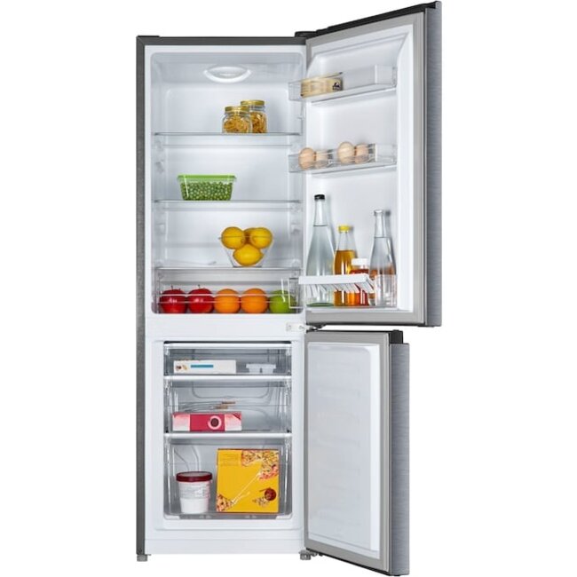 Hanseatic HKGK14349DI | koelvriescombinatie | RVS | 143 cm