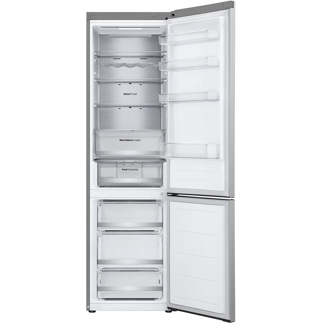 LG GBV5250CPY | Koelvriescombinatie | Total NoFrost | RVS