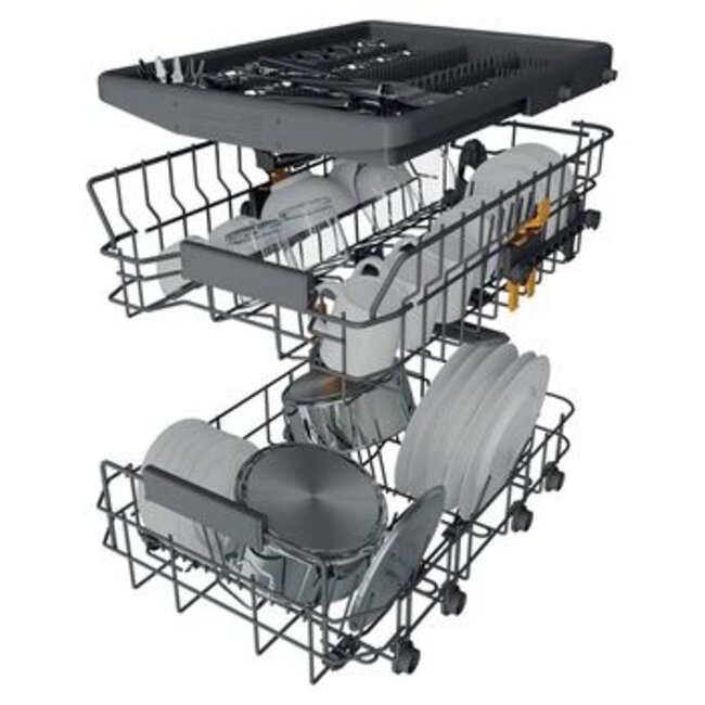 Bauknecht BK6UC11BS7A0X | Onderbouw vaatwasser | 45 cm