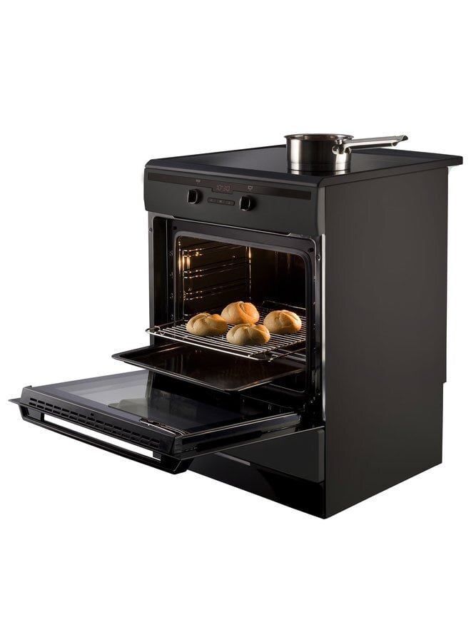 Inventum | VFI6042ZWA | Inductie fornuis | Zwart