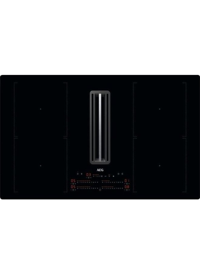 AEG CCE84751CB | inductie kookplaat met afzuiging | 83 cm
