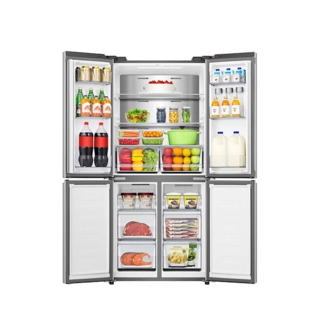 Hisense RQ5P470SAID | Amerikaanse koelkast | 4 deurs | 80 cm