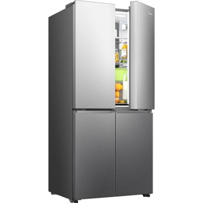 Hisense RQ5P470SAID | Amerikaanse koelkast | 4 deurs | 80 cm