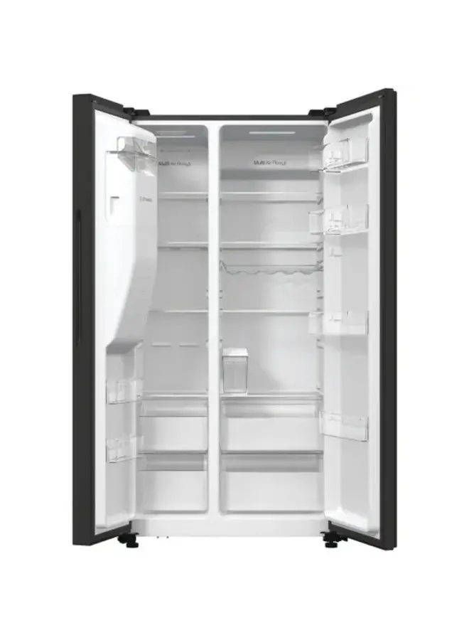 Hisense RS5P535NTFE | Amerikaanse koelkast | Zwart