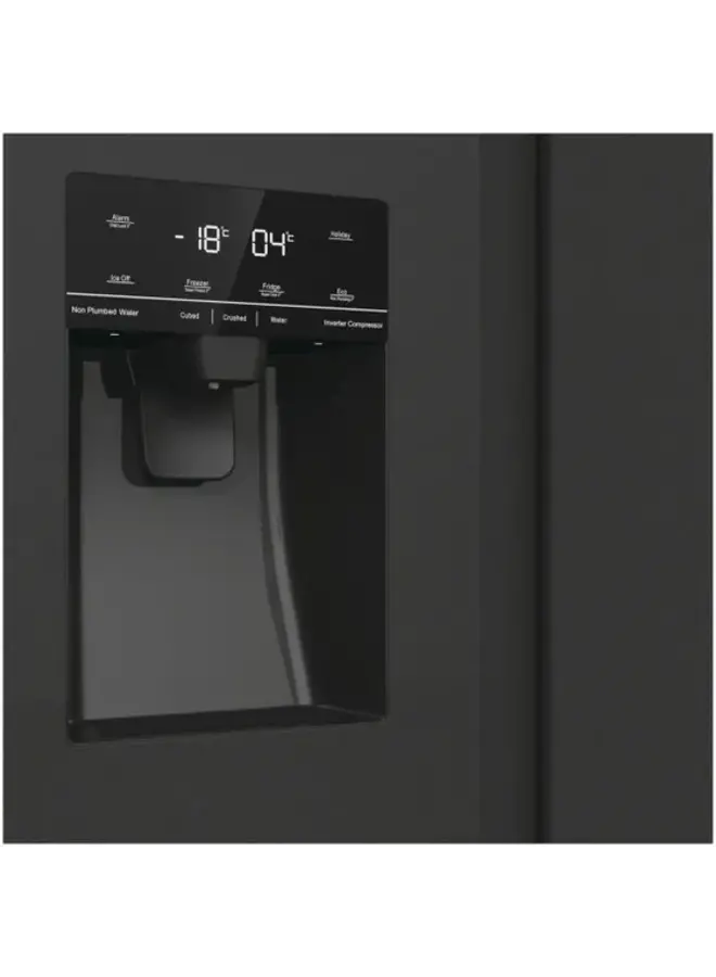 Hisense RS5P535NTFE | Amerikaanse koelkast | Zwart