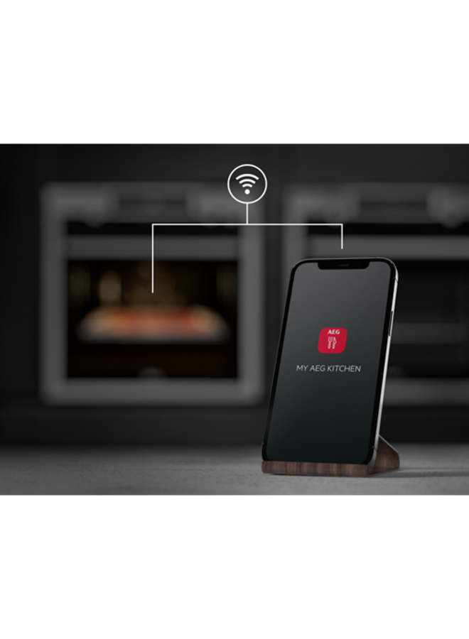 AEG XCF6847IB | Inductie kookplaat met afzuiging | Wifi | 80 cm