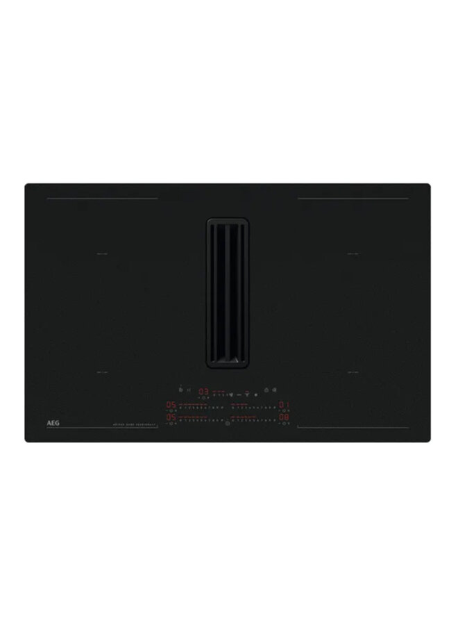 AEG XCF6847IB | Inductie kookplaat met afzuiging | Wifi | 80 cm