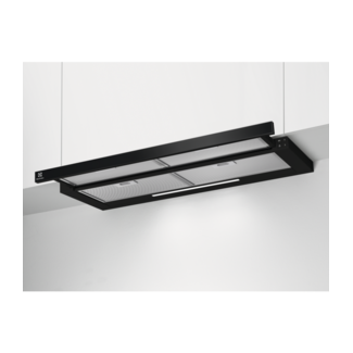 Electrolux ( AEG ) LFP619K | Vlakscherm afzuigkap | 90 cm | Zwart