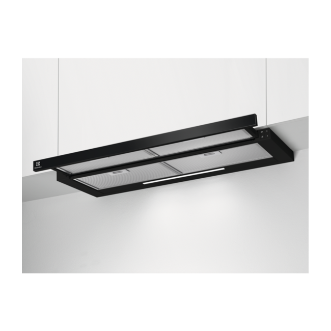 Electrolux ( AEG ) LFP619K | Vlakscherm afzuigkap | 90 cm | Zwart